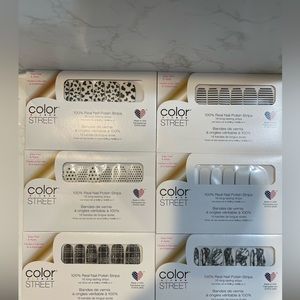 Color Street Nail Strips Blackbird Bundle